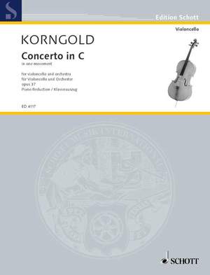 Korngold, E W: Concerto in C op. 37