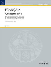 Françaix, J: Quintet No. 1