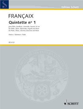 Françaix, J: Quintette No. 1
