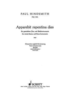 Hindemith, P: Apparebit repentina dies