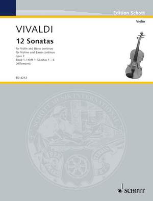 Vivaldi: 12 Sonatas op. 2 Issue 1