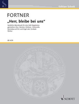 Fortner, W: Herr, bleibe bei uns