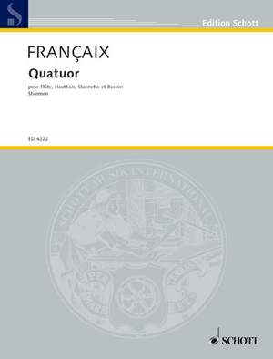 Françaix, J: Quatuor