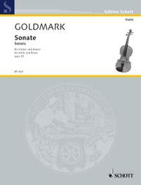 Goldmark, C: Sonate op. 25