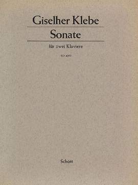 Klebe, G: Sonate op. 4