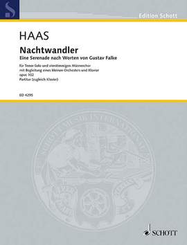 Haas, J: Nachtwandler op. 102
