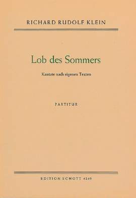 Klein, R R: Lob des Sommers