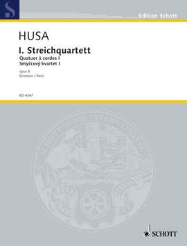 Husa, K: 1. String quartet op. 8