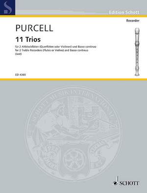 Purcell, H: 11 Trios