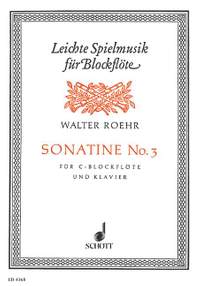 Roehr, W: Sonatine No. 3