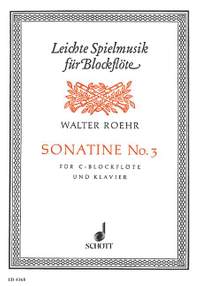 Roehr, W: Sonatine No. 3 F major
