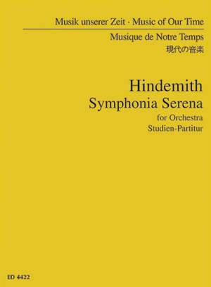 Hindemith, P: Symphonia Serena