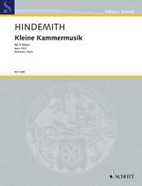 Hindemith, P: Kleine Kammermusik op. 24/2