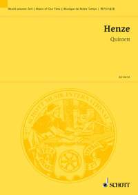 Henze, H W: Quintet