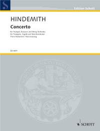 Hindemith, P: Concerto for Trumpet, Bassoon and String Orchestra