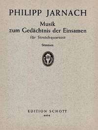 Jarnach, P: Musik zum Gedächtnis der Einsamen