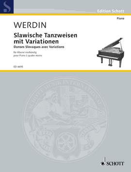 Werdin, E: Slawische Tanzweisen mit Variationen