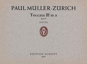 Mueller-Zuerich, P: Toccata III in A op. 50