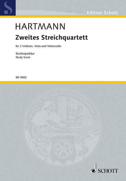 Hartmann, K A: 2. String quartet