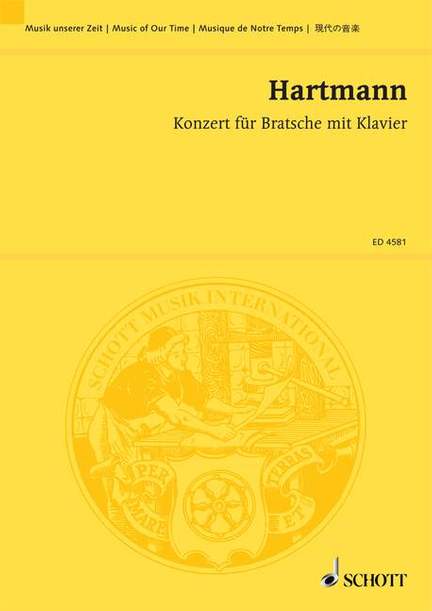 Hartmann, K A: Concerto
