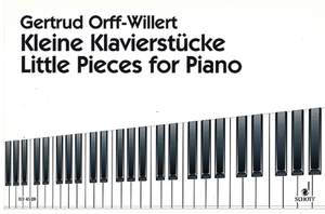 Orff, G: Kleine Klavierstücke Book 1