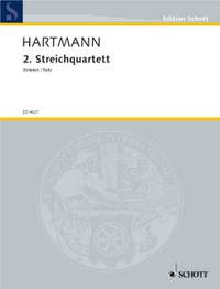 Hartmann, K A: 2. String quartet