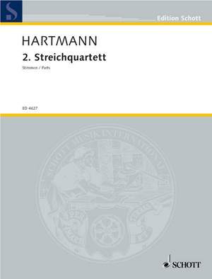 Hartmann, K A: 2. String quartet
