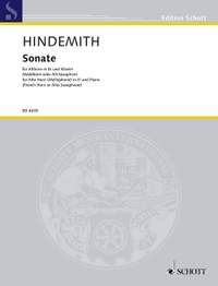 Hindemith, P: Alto Horn Sonata (1943)