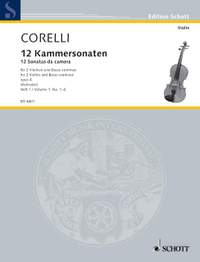 Corelli, A: 12 Chamber Sonatas op. 4