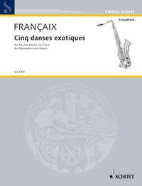 Françaix, J: Cinq danses exotiques