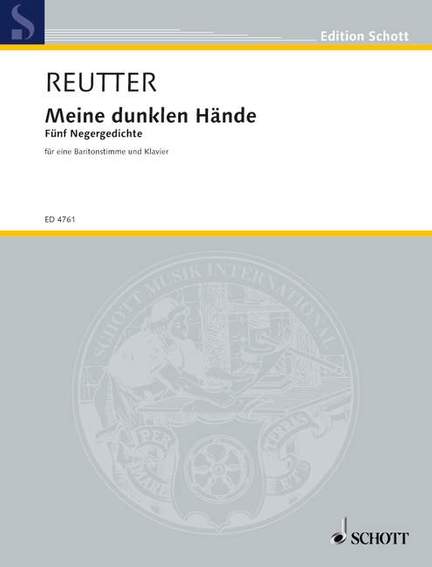 Reutter, H: Meine dunklen Hände