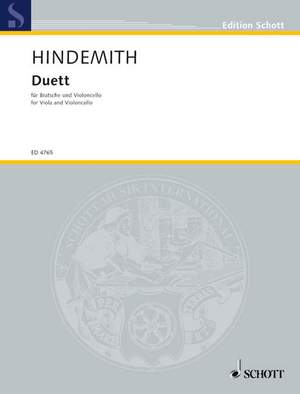 Hindemith, P: Duet