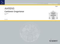 Ahrens, J: Cantiones Gregorianae pro organo