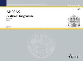 Ahrens, J: Cantiones Gregorianae pro organo Vol. 3