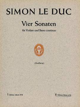 Leduc, S: 4 Sonatas Vol. 2