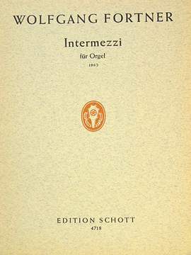 Fortner, W: Intermezzi