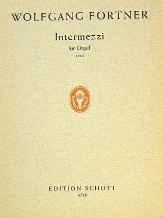 Fortner, W: Intermezzi
