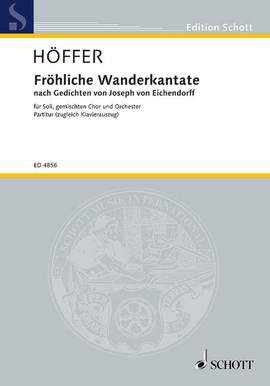 Hoeffer, P: Fröhliche Wanderkantate