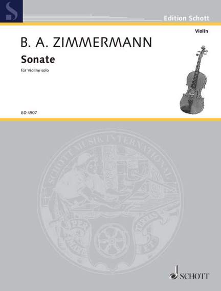 Zimmermann, B A: Sonate