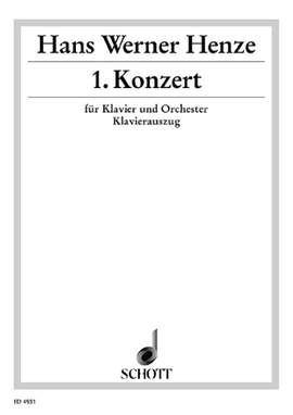 Henze, H W: 1. Konzert