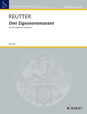 Reutter, H: Drei Zigeunerromanzen