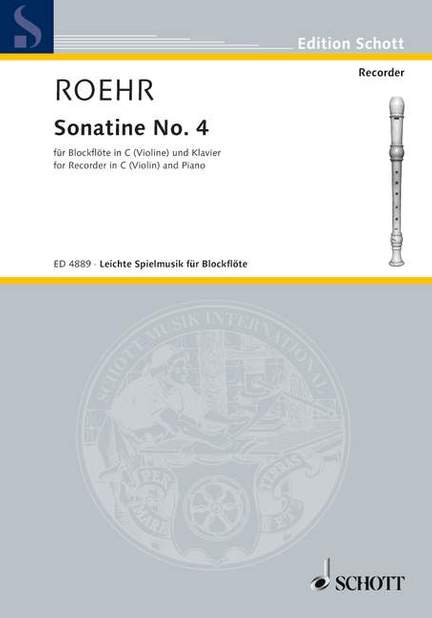 Roehr, W: Sonatine