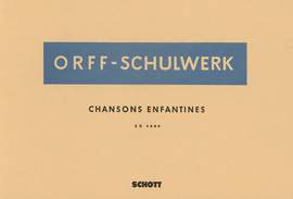 Keetman, G: Chansons Enfantines