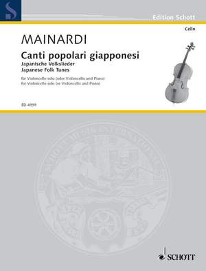 Mainardi, E: Canti popolari giapponesi