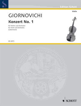 Giornovichi, G M: Concerto No. 1 A Major A major