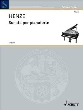 Henze, H W: Sonata for piano