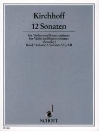 Kirchhoff, G: Twelve Sonatas