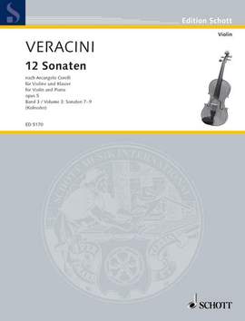 Veracini, F M: Twelve Sonatas after op. 5 from Corelli Vol. 3