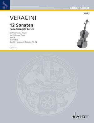 Veracini, F M: 12 Sonaten nach Corellis op. 5 Vol. 4