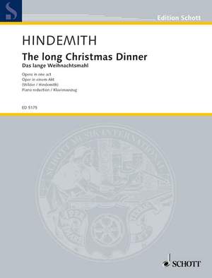 Hindemith, P: The Long Christmas Dinner